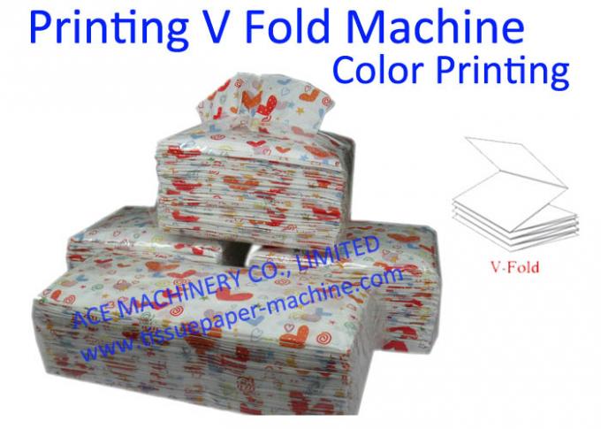 imprimindo a máquina de lenço de papel