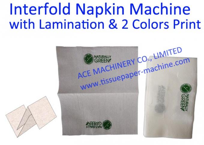 Máquina de lenço de papel da laminação
