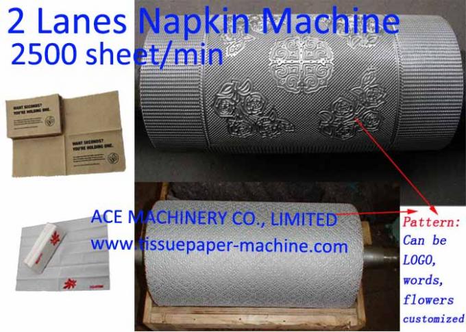 Máquina de alta velocidade do guardanapo de papel