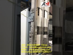 Linha de produção saco 100 totalmente automático/minuto do tecido da carteira do PLC HMI