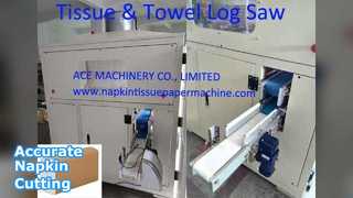 Cortador rápido de serra para toras de guardanapo