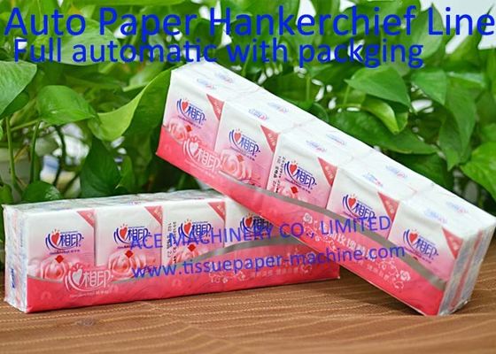 100 Bag/Min Full Automatic Pocket Tissue Paper Machine