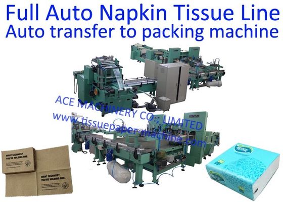 Máquina da fabricação do lenço de papel do dobrador de 2 pistas