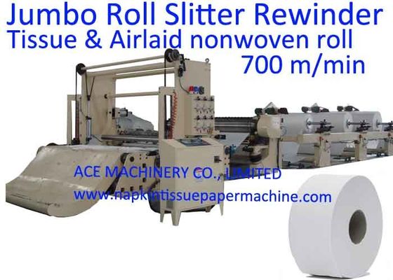Máquina totalmente automático do tecido do rolo enorme de 2000mm para o moinho de papel