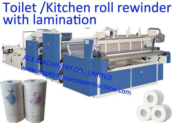 4 máquina da fabricação do rolo de toalete da dobra 2800mm