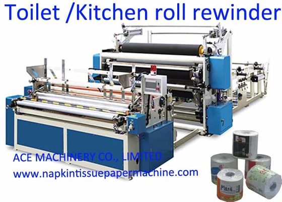 Máquina automática ponto a ponto da fatura de papel higiênico da laminação 3000mm