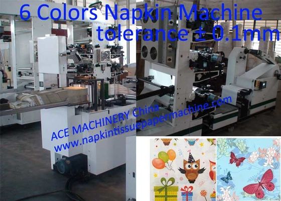 Preço de alta qualidade da máquina do guardanapo da impressão a cores do fabricante de China
