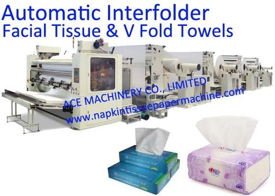 Máquina automática completa do tecido facial de Interfolder com tecnologia a mais atrasada