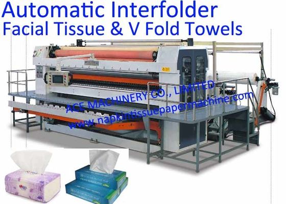 Máquina facial totalmente automático da fatura de lenço de papel com máquina de Logsaw